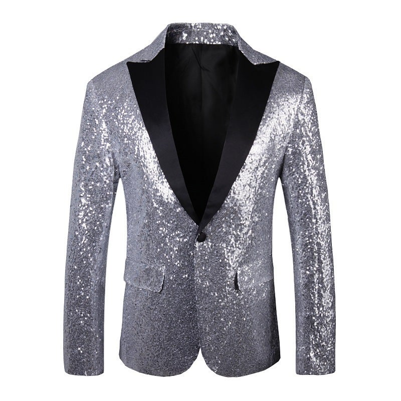 Large Size Sequin Dance Suit Accompanying Dance Colorful Suit Dress Performance Performance Clothing Stage Wear - Image 4